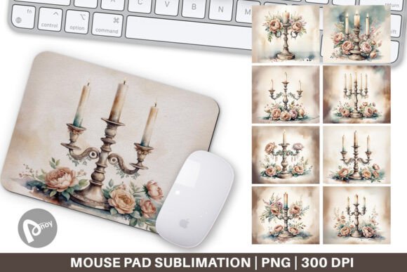 Mouse Pad Antique Candlestick: A Unique Blend of Style and Functionality