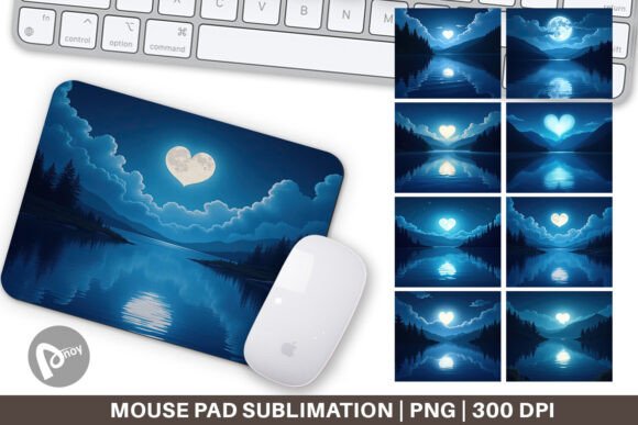 Mouse Pad Enchanted Lake: Elevate Your Workspace with Style and Functionality