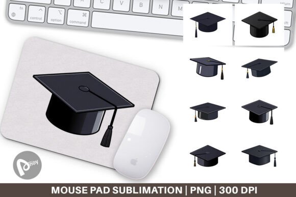 Mouse Pad Graduation Cap: A Stylish and Functional Addition to Your Workspace