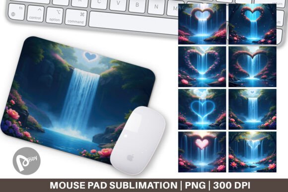 Mouse Pad Mystic Waterfall