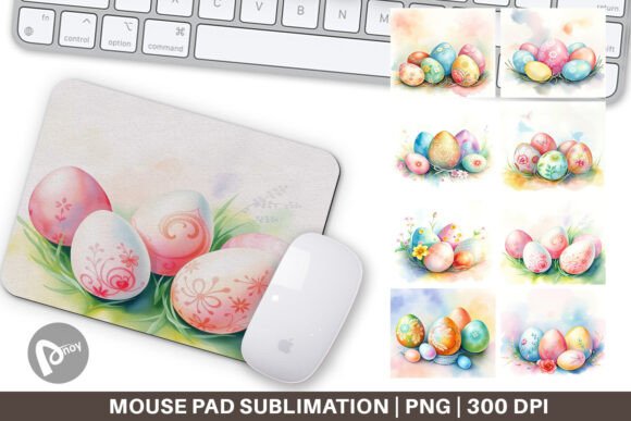 Mouse Pad Pastel Easter Eggs: A Creative and Functional Addition to Your Workspace