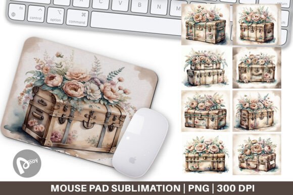 Mouse Pad Steamer Trunk: Style and Function