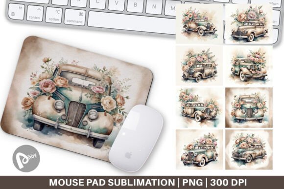 Mouse Pad Vintage Car: A Stylish and Functional Addition to Your Workspace
