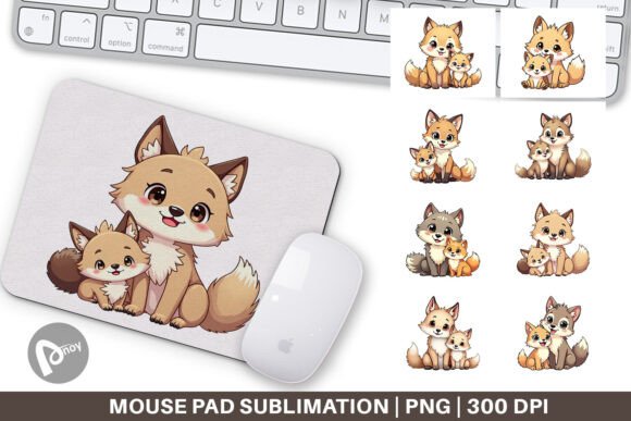 Mouse Pad Wolf Mother s Day: A Creative and Functional Addition to Your Workspace