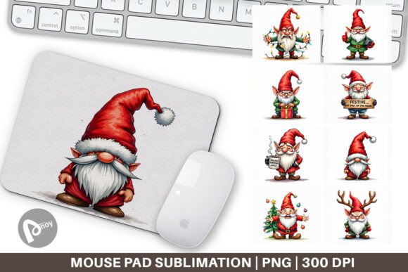 Sarcastic Gnome Mouse Pad: A Unique Touch for Your Workspace