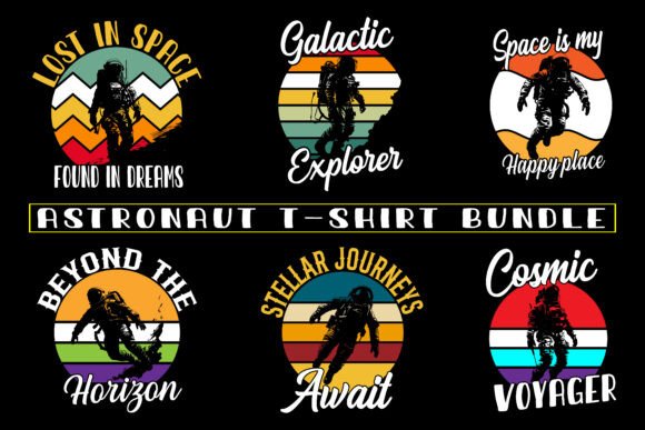 Sci-Fi Astronaut T-Shirt Graphics: A Cosmic Trend for Modern Creators and Businesses