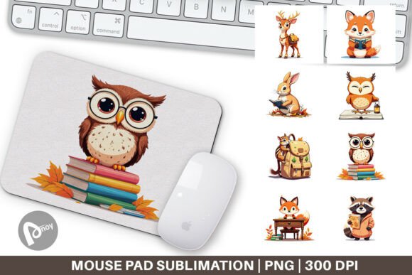 Sublimation Mouse Pad: Why the Autumn Forest School Design Transforms Your Desk Setup